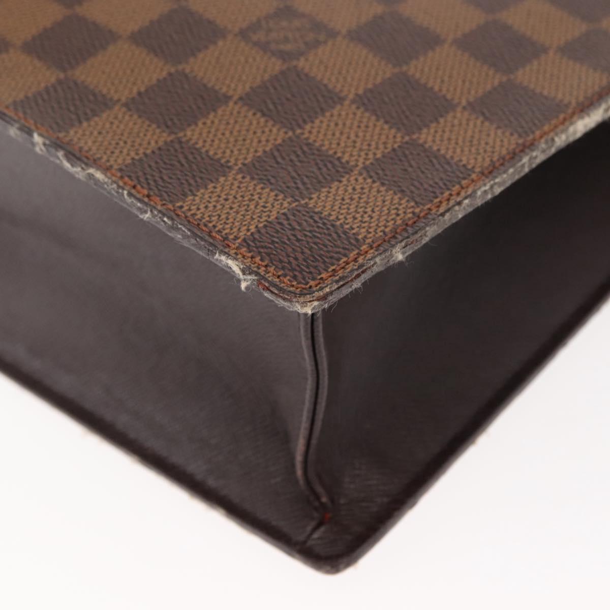 LOUIS VUITTON Damier Ebene Venice PM Hand Bag N51145 LV Auth 147132