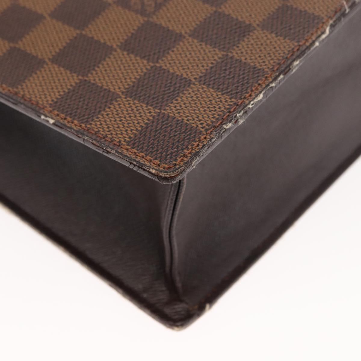 LOUIS VUITTON Damier Ebene Venice PM Hand Bag N51145 LV Auth 147132