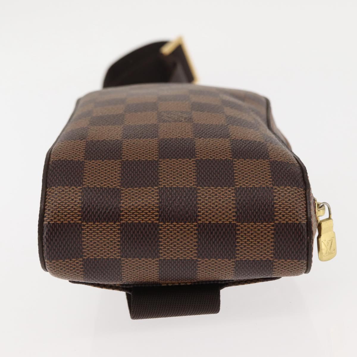 LOUIS VUITTON Damier Ebene Geronimos Shoulder Bag N51994 LV Auth 147134
