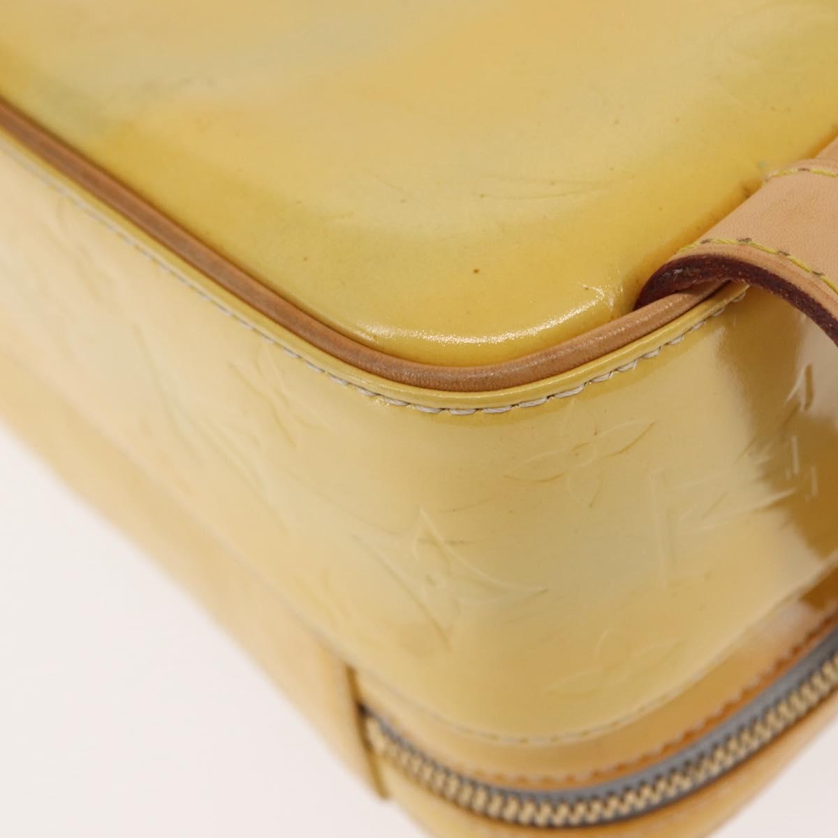 LOUIS VUITTON Monogram Vernis Marley Backpack Gris M91038 LV Auth 147135