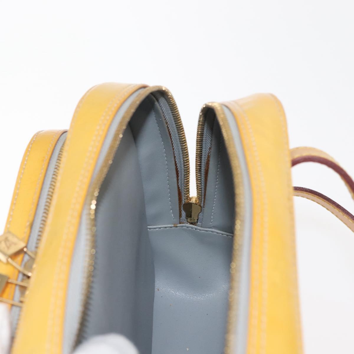 LOUIS VUITTON Monogram Vernis Marley Backpack Gris M91038 LV Auth 147135