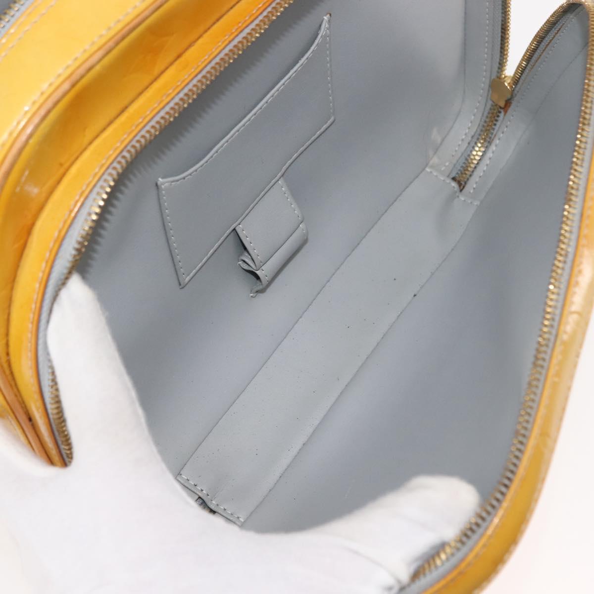 LOUIS VUITTON Monogram Vernis Marley Backpack Gris M91038 LV Auth 147135