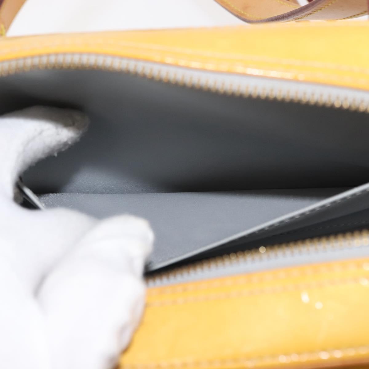 LOUIS VUITTON Monogram Vernis Marley Backpack Gris M91038 LV Auth 147135