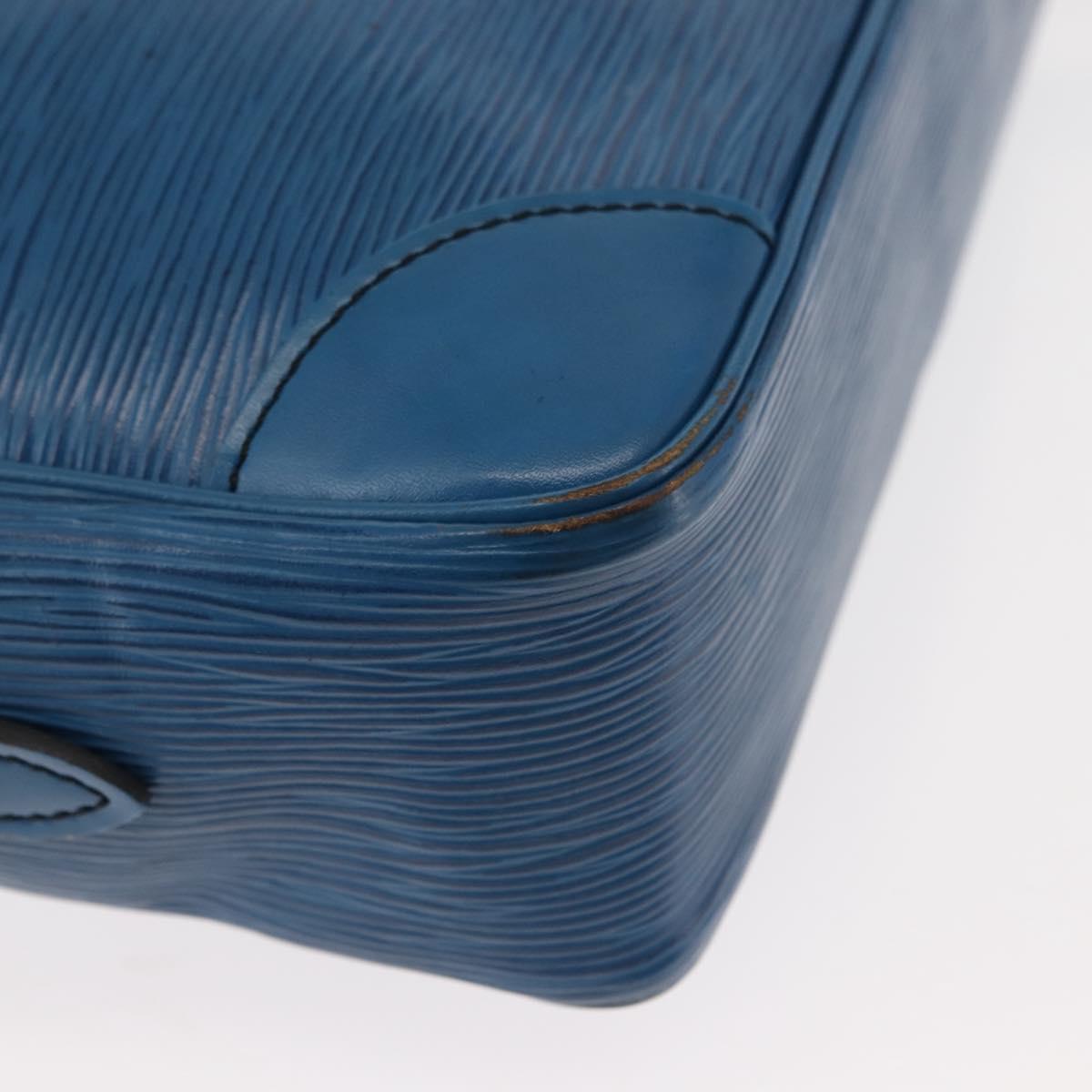 LOUIS VUITTON Epi Trocadero 27 Shoulder Bag Blue M52315 LV Auth 147137