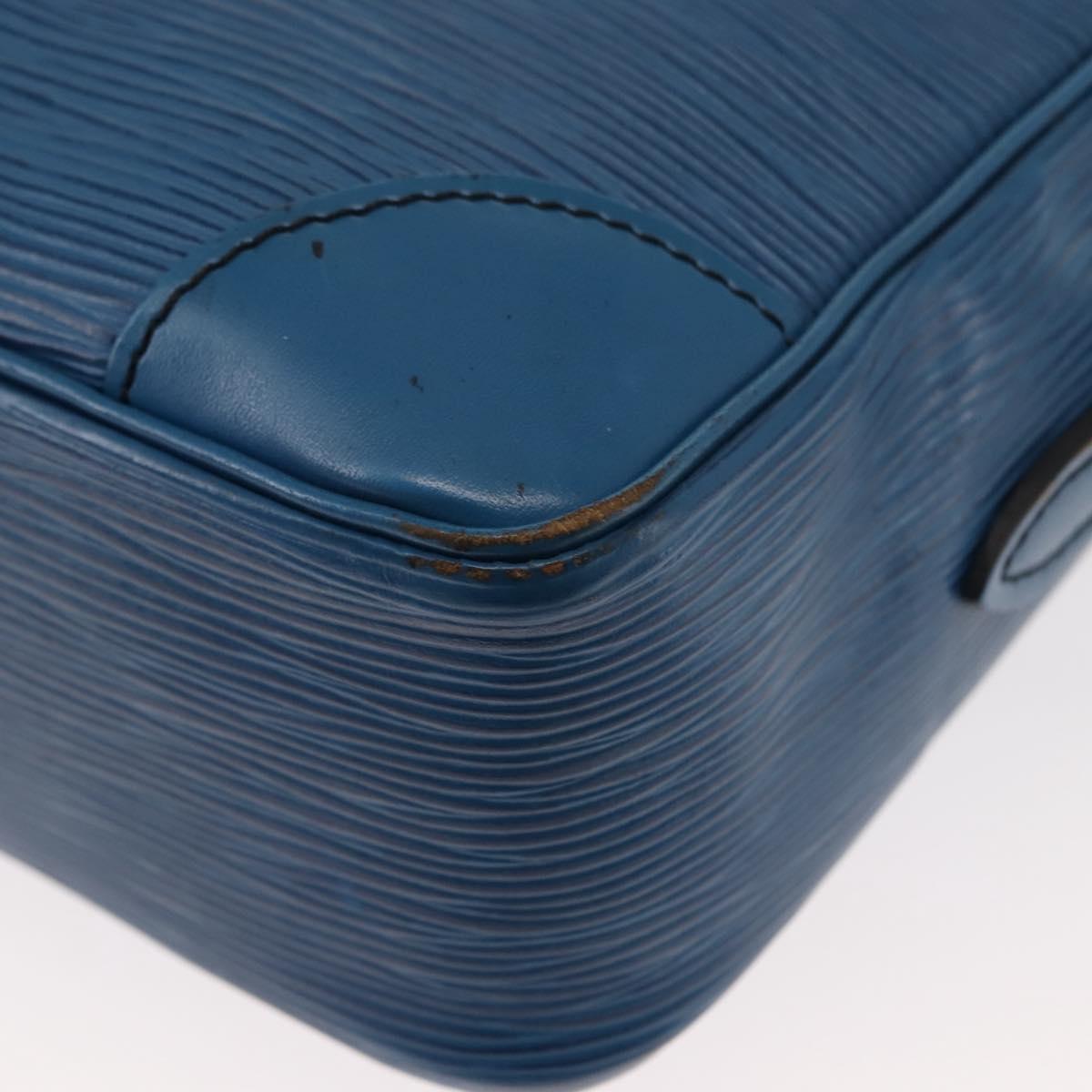 LOUIS VUITTON Epi Trocadero 27 Shoulder Bag Blue M52315 LV Auth 147137