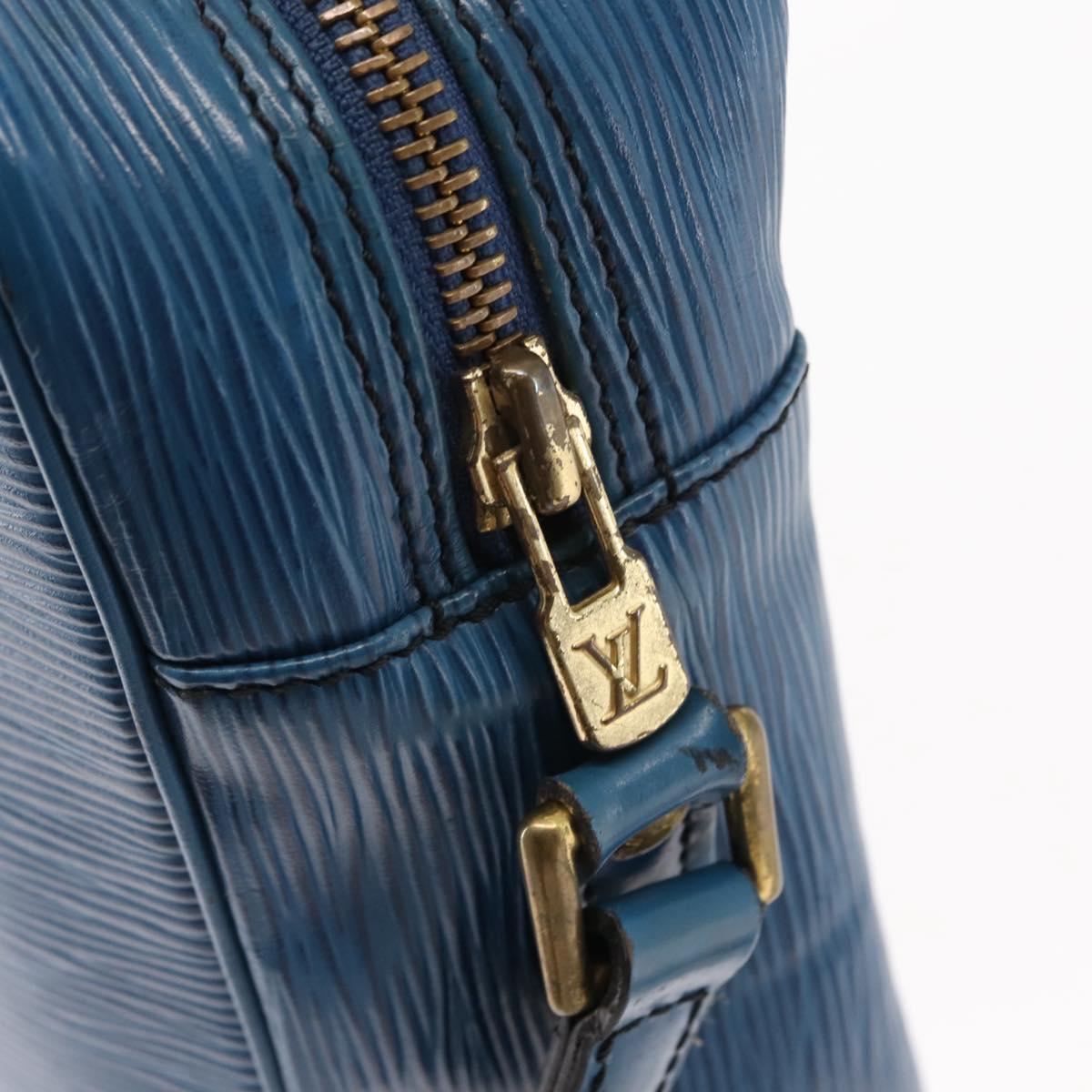 LOUIS VUITTON Epi Trocadero 27 Shoulder Bag Blue M52315 LV Auth 147137