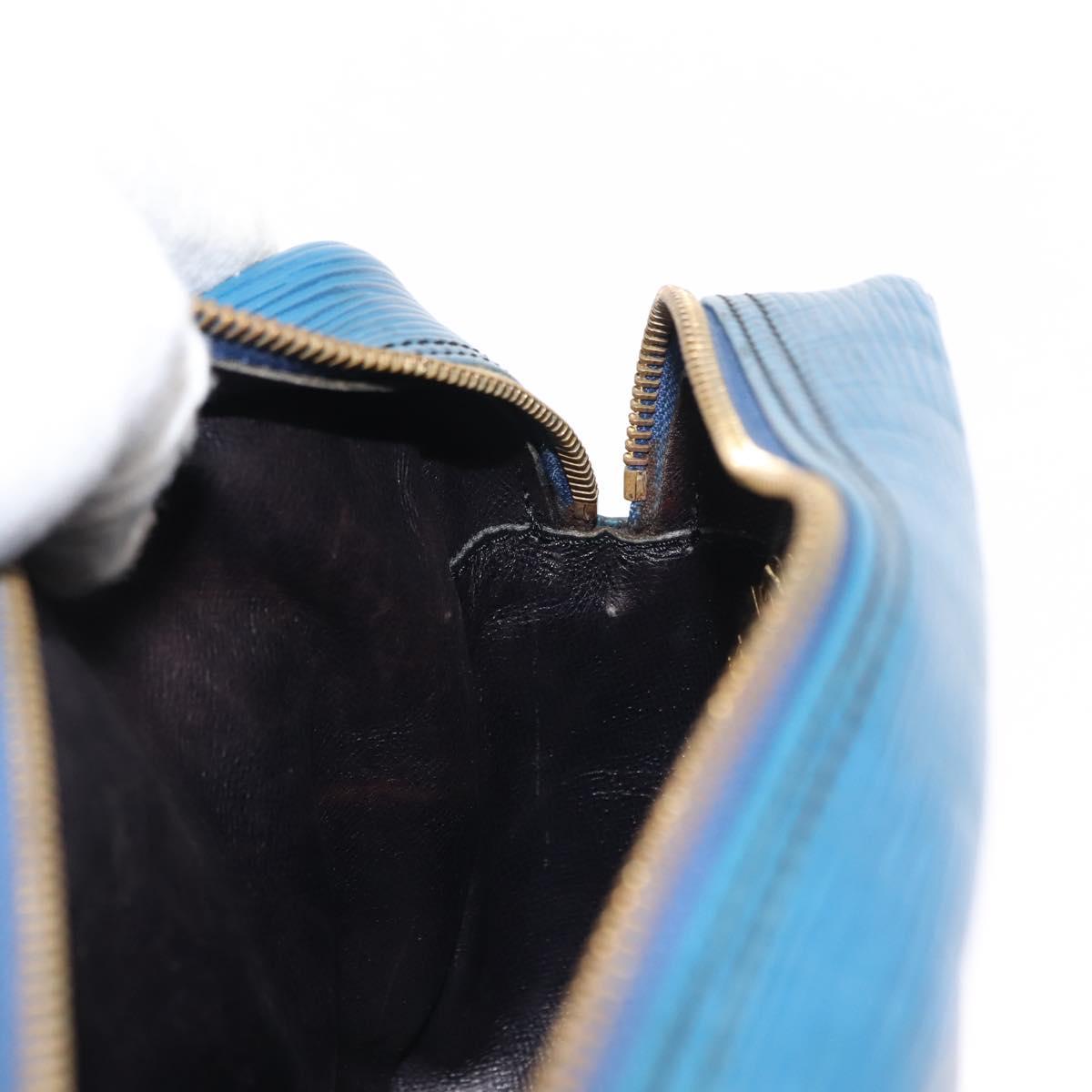 LOUIS VUITTON Epi Trocadero 27 Shoulder Bag Blue M52315 LV Auth 147137