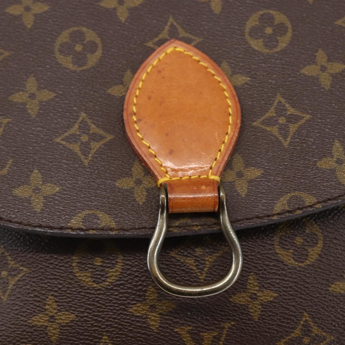 LOUIS VUITTON Monogram Saint Cloud GM Shoulder Bag M51242 LV Auth 147160