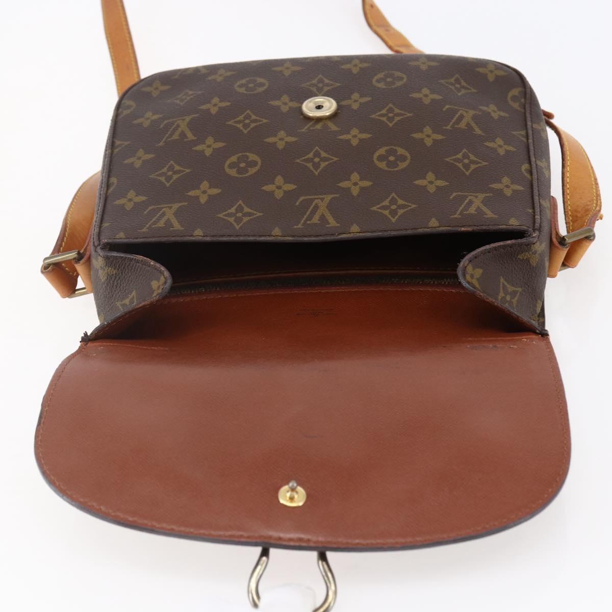 LOUIS VUITTON Monogram Saint Cloud GM Shoulder Bag M51242 LV Auth 147160