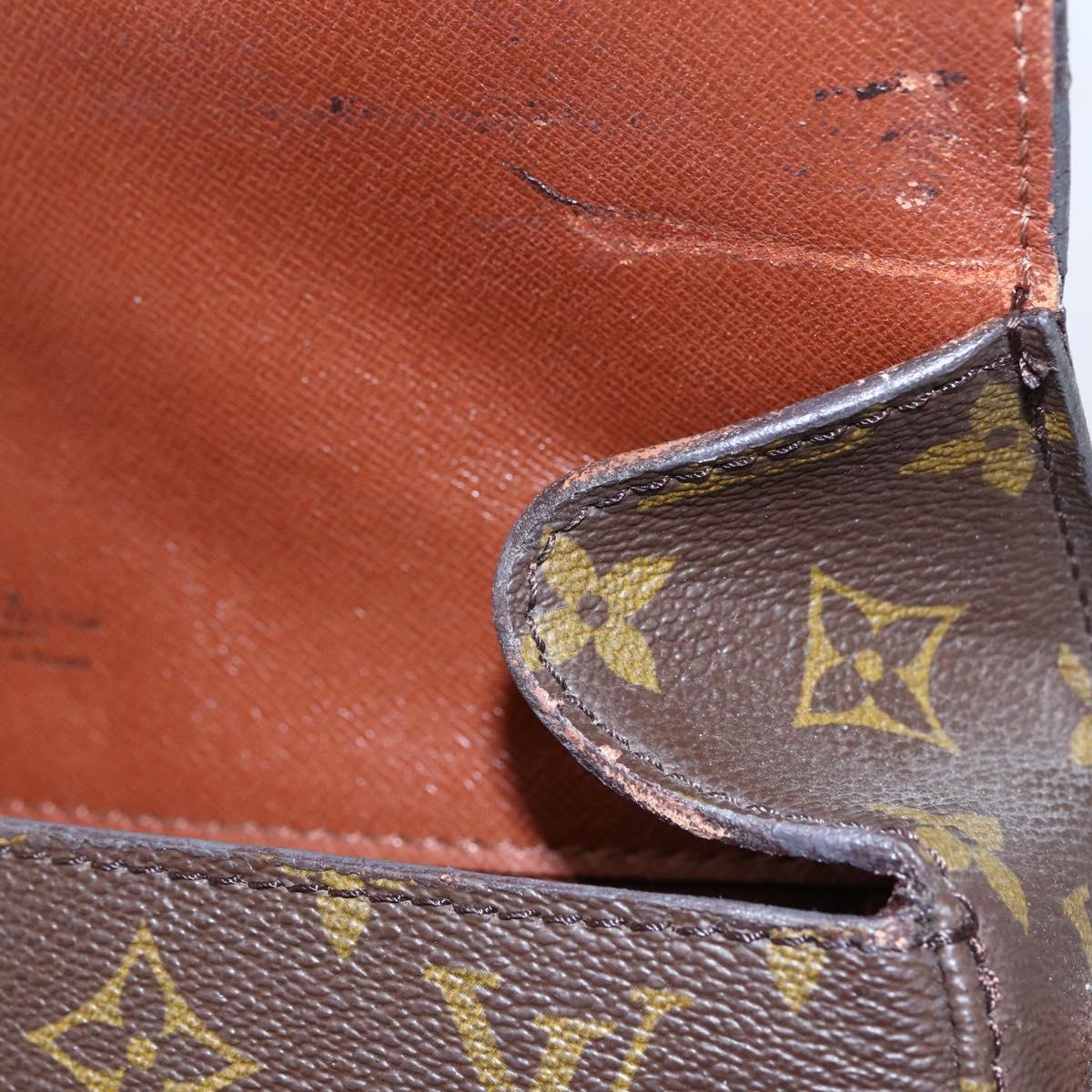 LOUIS VUITTON Monogram Saint Cloud GM Shoulder Bag M51242 LV Auth 147160