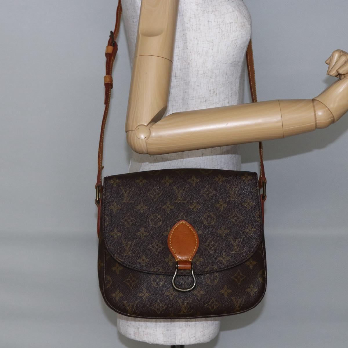 LOUIS VUITTON Monogram Saint Cloud GM Shoulder Bag M51242 LV Auth 147160