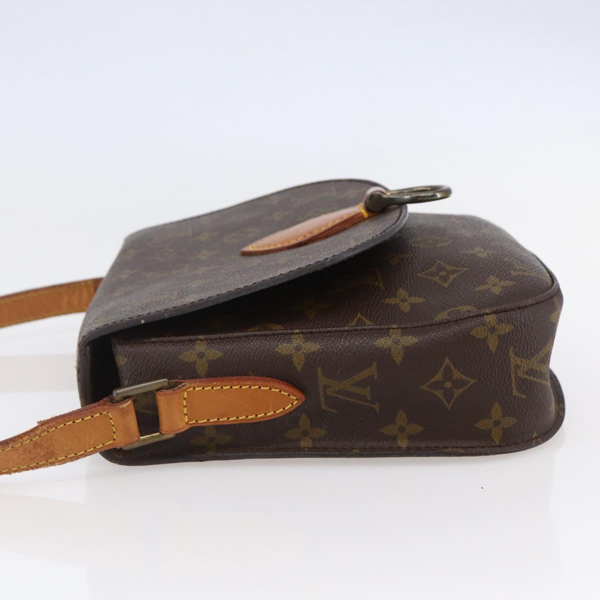 LOUIS VUITTON Monogram Saint Cloud GM Shoulder Bag M51242 LV Auth 147160