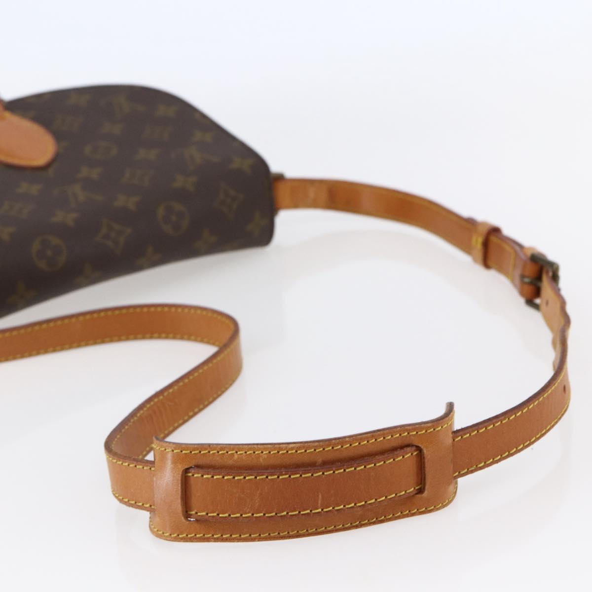 LOUIS VUITTON Monogram Saint Cloud GM Shoulder Bag M51242 LV Auth 147160