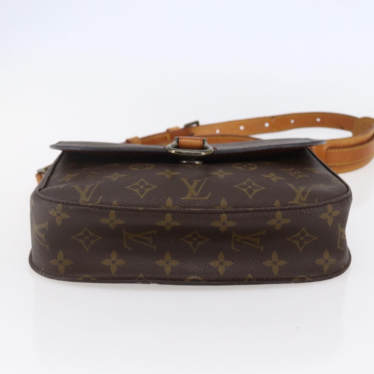 LOUIS VUITTON Monogram Saint Cloud GM Shoulder Bag M51242 LV Auth 147160