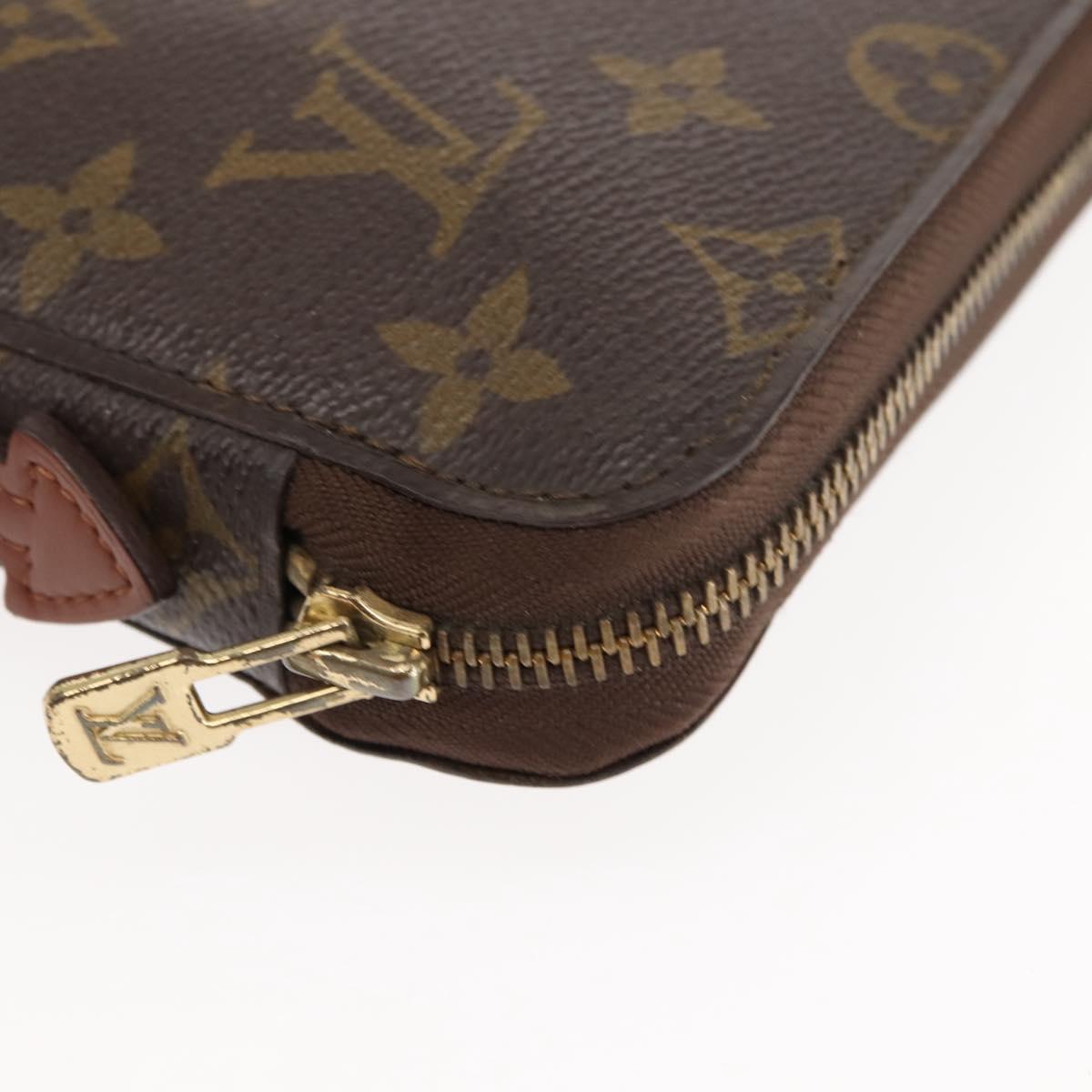 LOUIS VUITTON Monogram Poche Escapade Travel Case M60113 LV Auth 147163