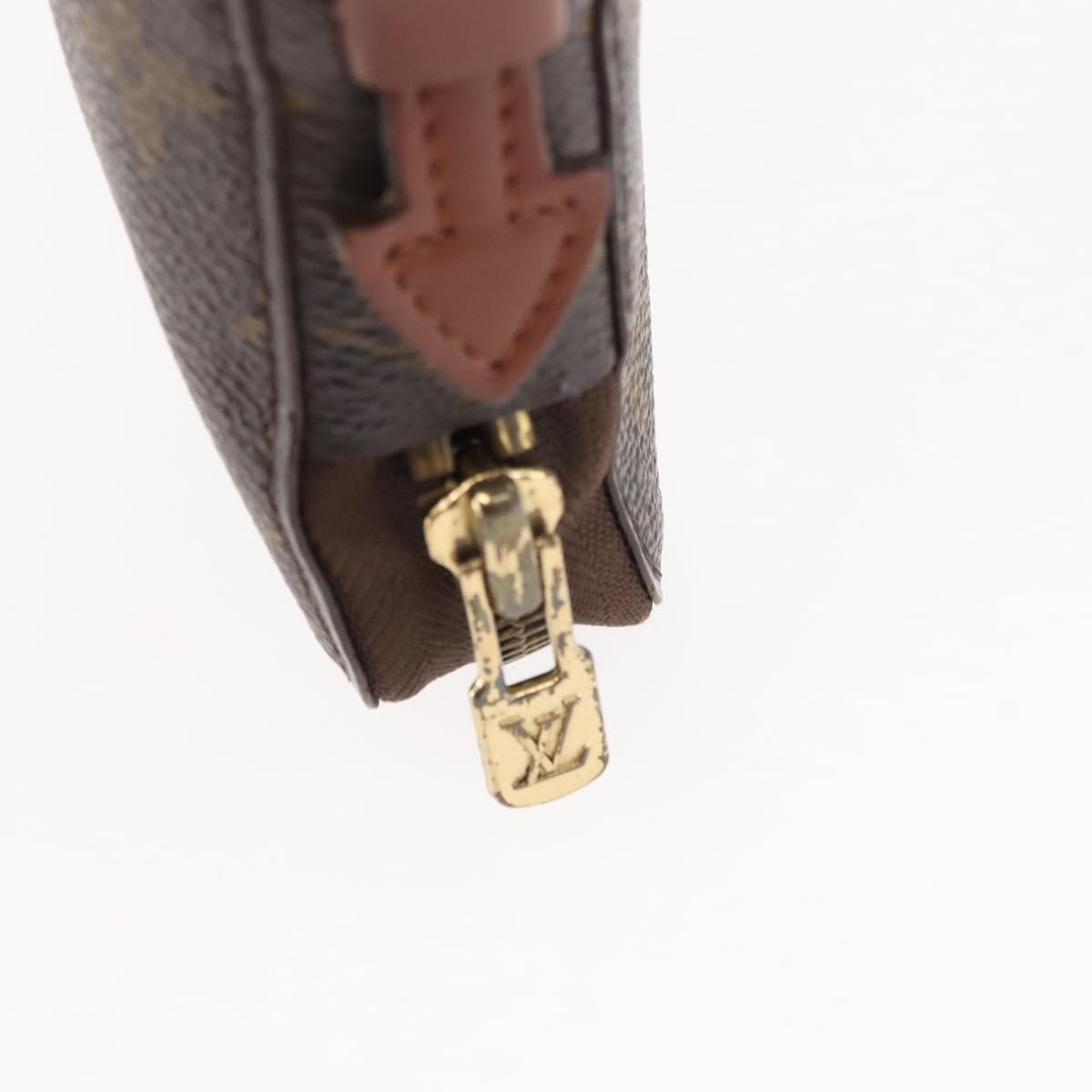 LOUIS VUITTON Monogram Poche Escapade Travel Case M60113 LV Auth 147163