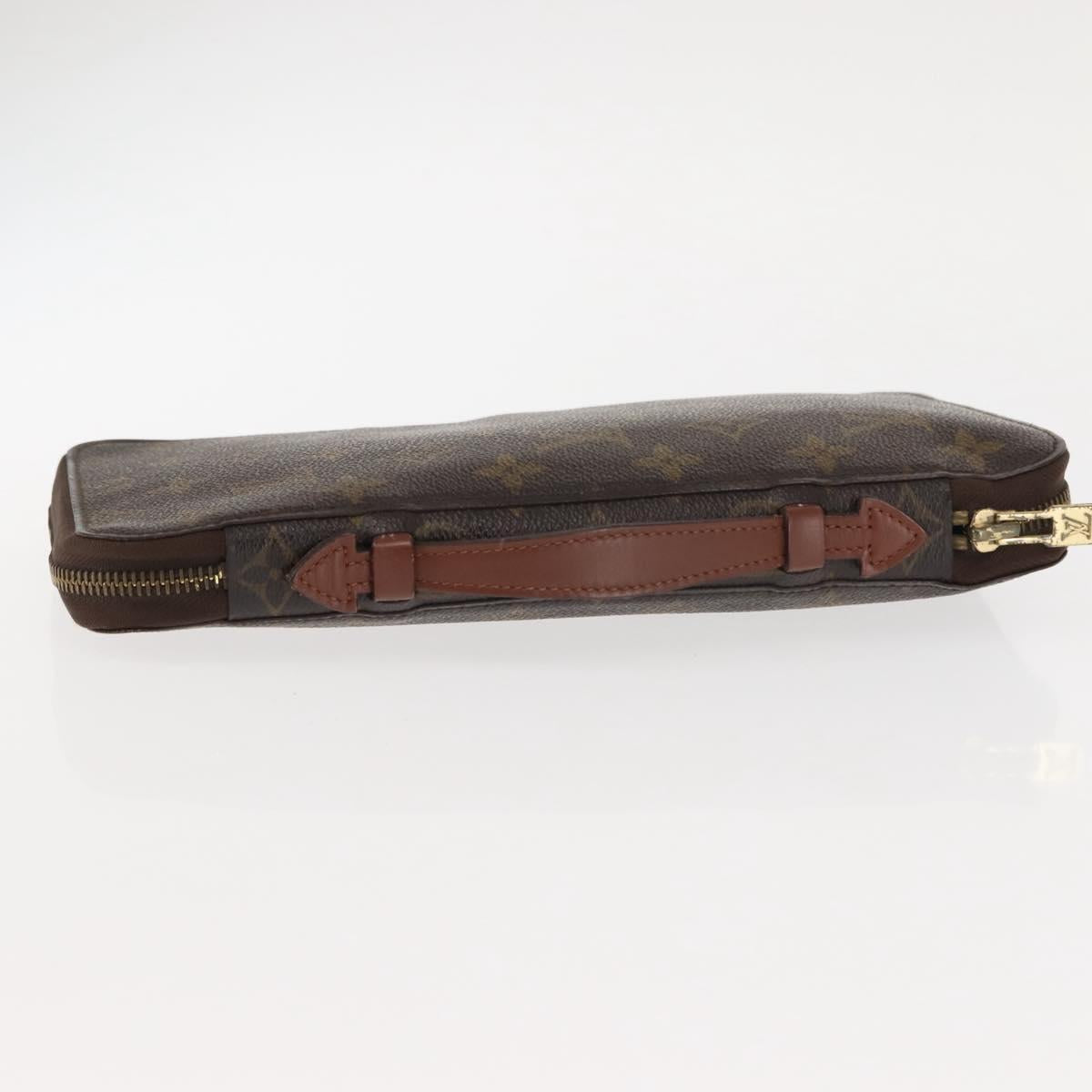 LOUIS VUITTON Monogram Poche Escapade Travel Case M60113 LV Auth 147163