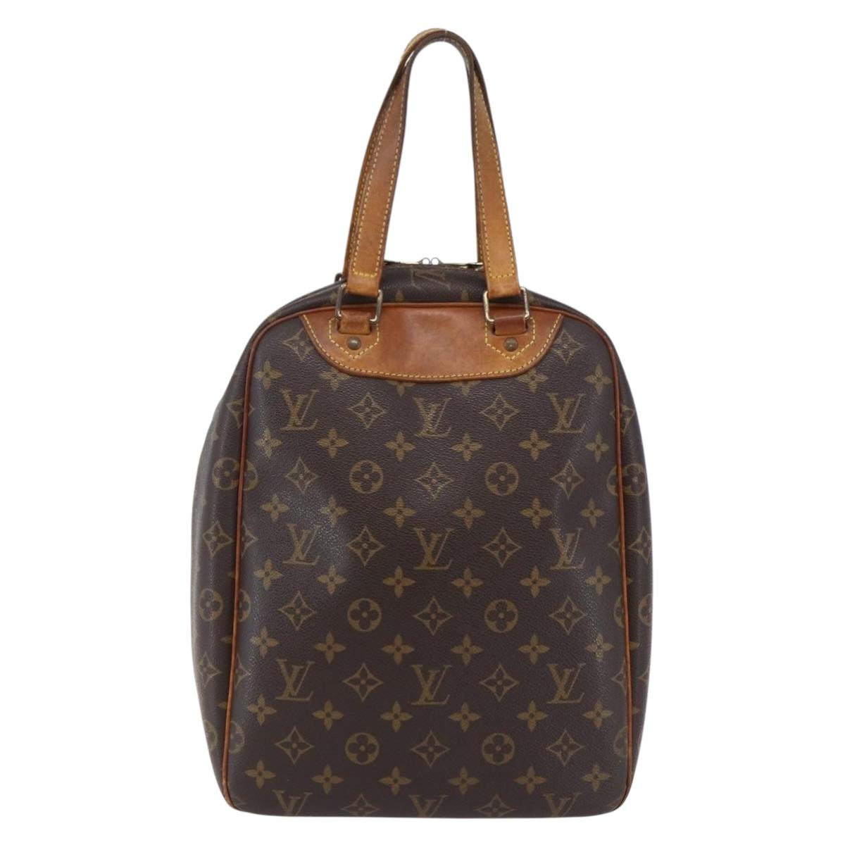 LOUIS VUITTON Monogram Excursion Hand Bag M41450 LV Auth 147164