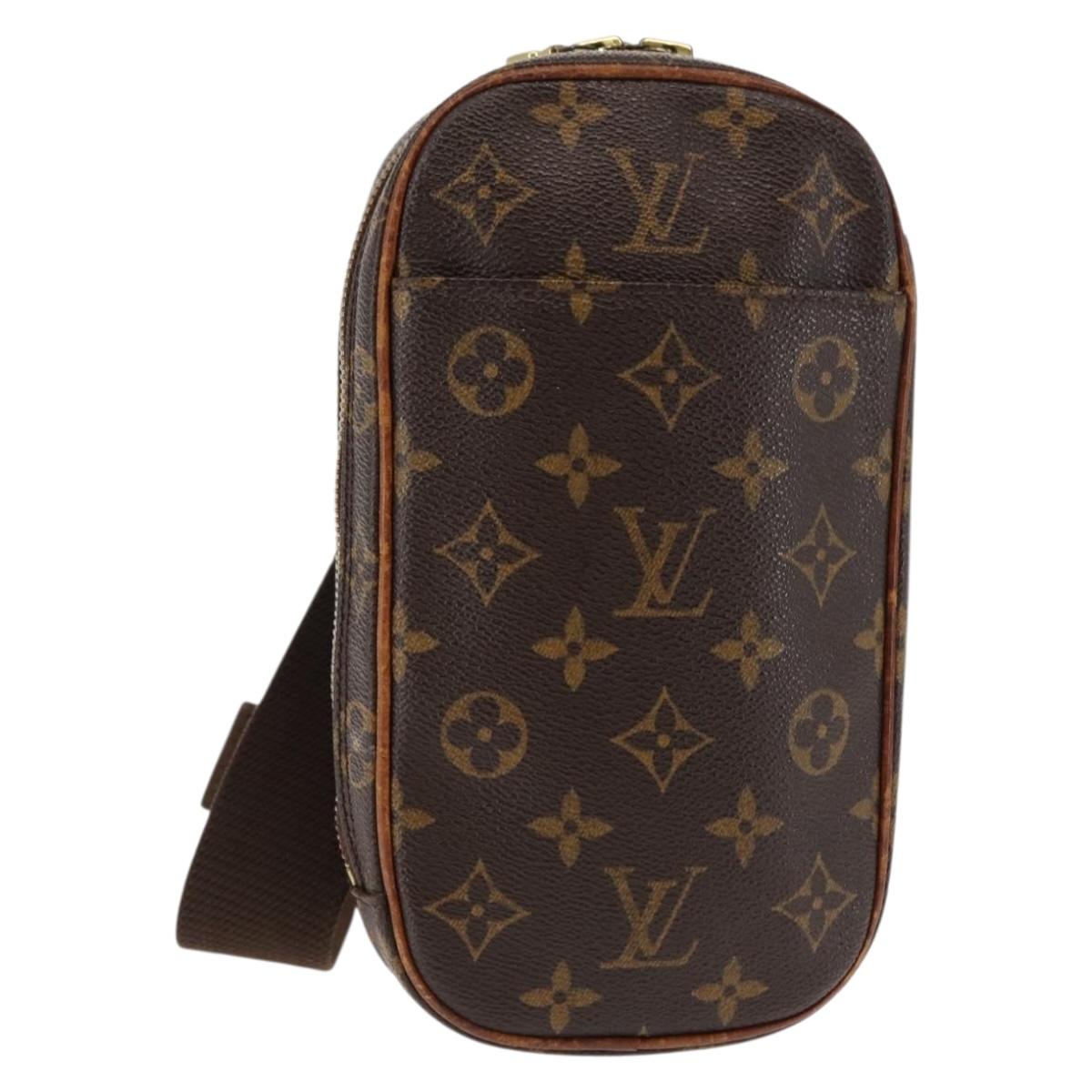 LOUIS VUITTON Monogram Pochette Gange Shoulder Bag M51870 LV Auth 147165