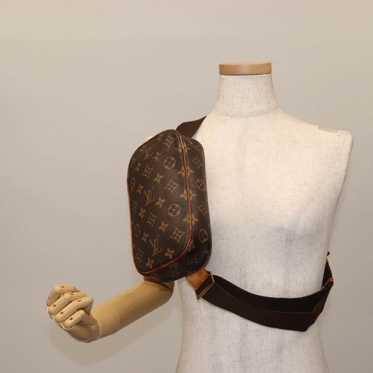 LOUIS VUITTON Monogram Pochette Gange Shoulder Bag M51870 LV Auth 147165