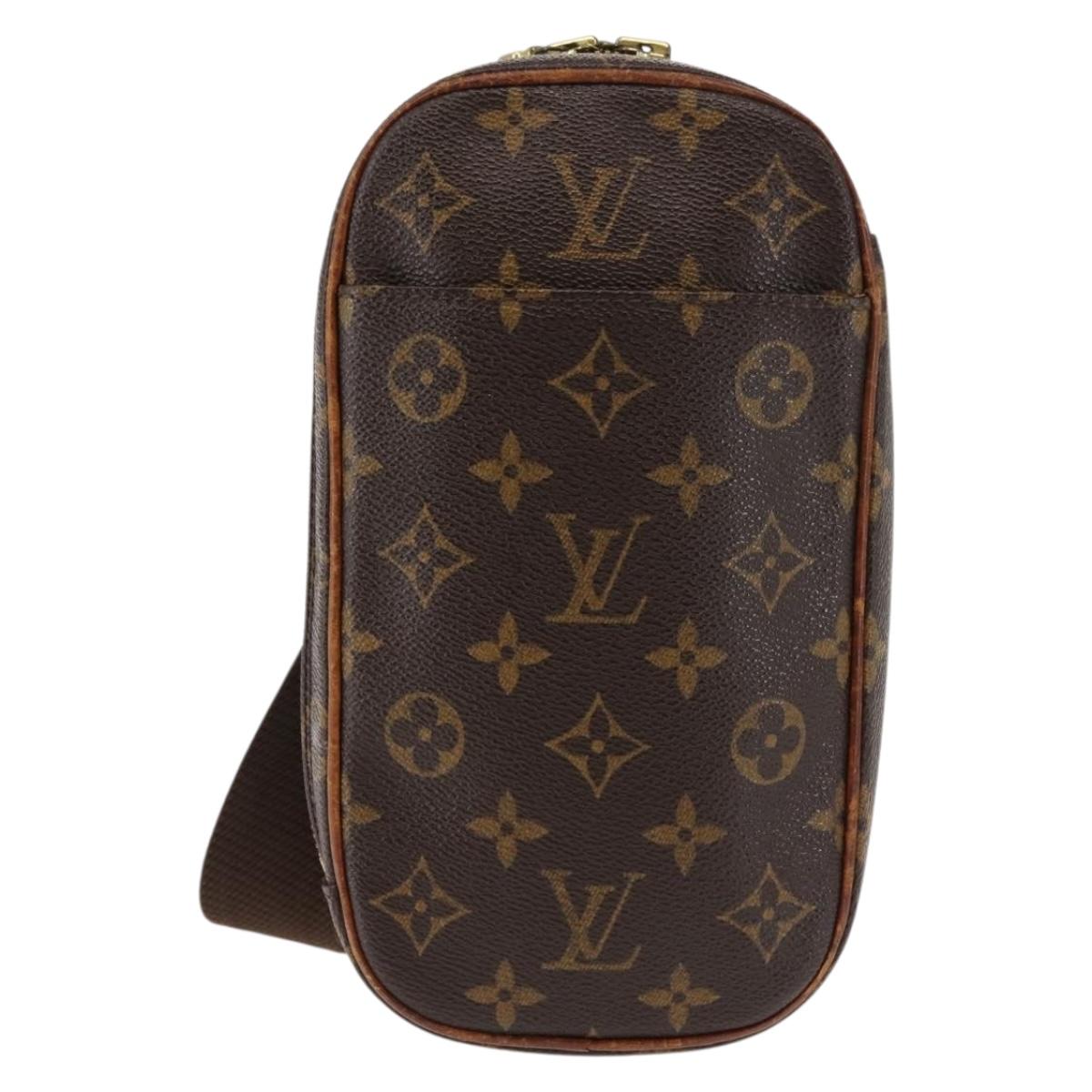 LOUIS VUITTON Monogram Pochette Gange Shoulder Bag M51870 LV Auth 147165