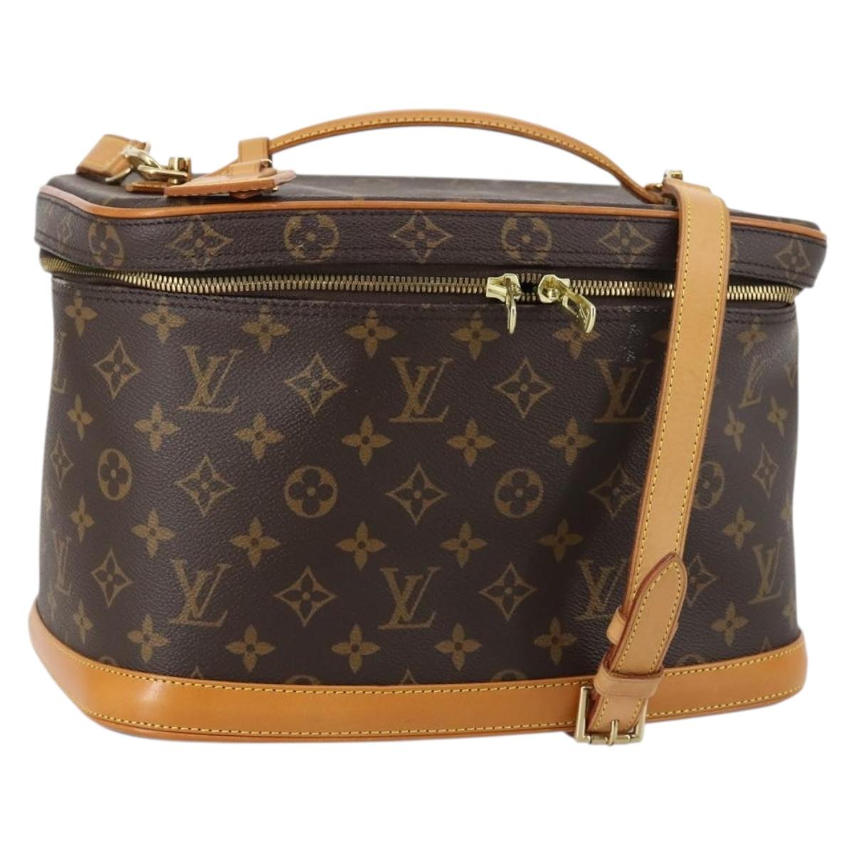 LOUIS VUITTON Monogram Nice Hand Bag M47280 LV Auth 147166