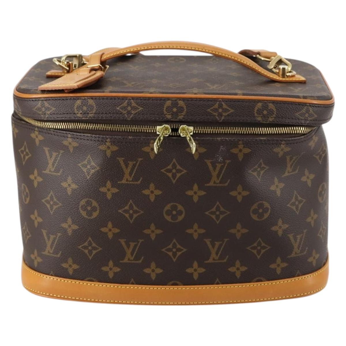 LOUIS VUITTON Monogram Nice Hand Bag M47280 LV Auth 147166