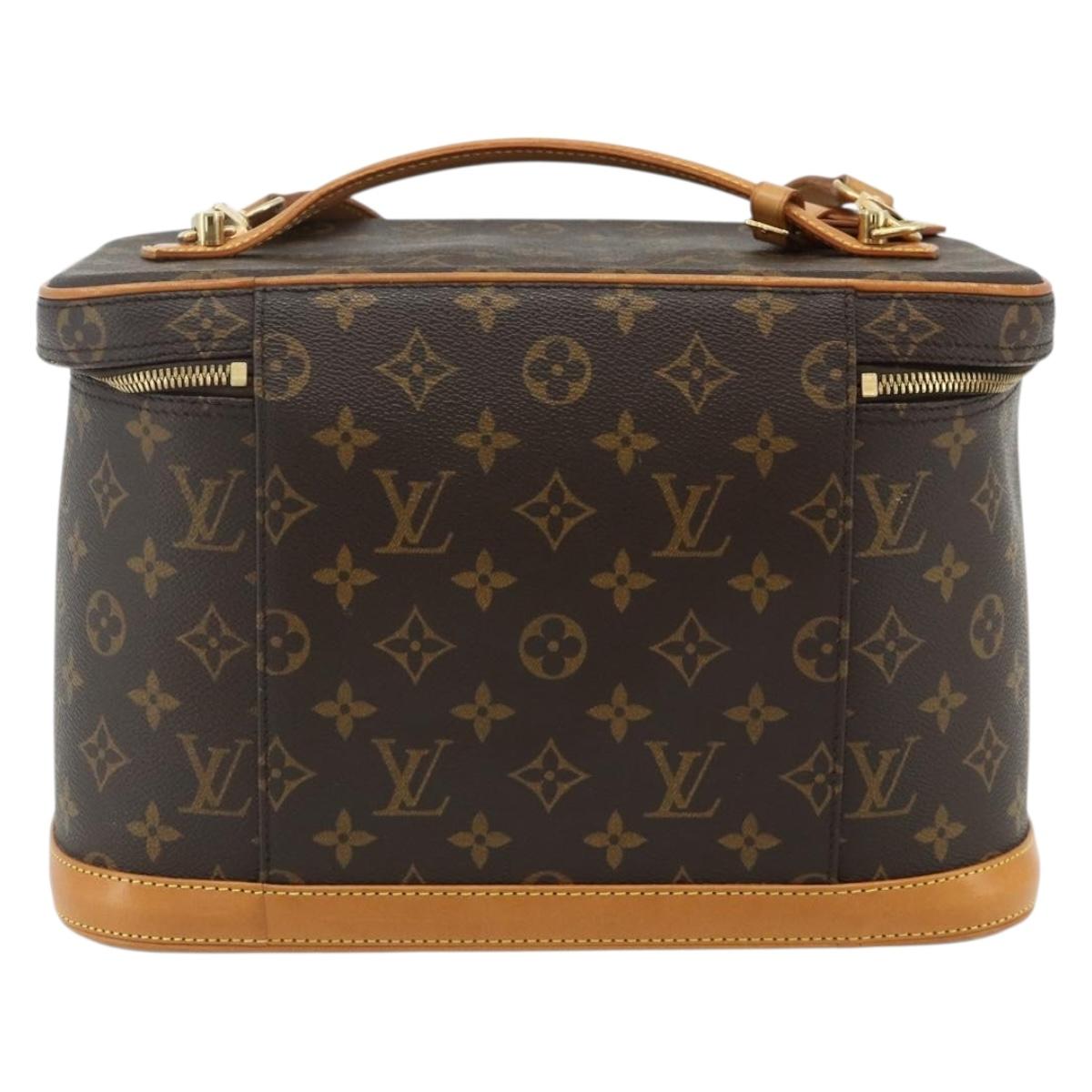 LOUIS VUITTON Monogram Nice Hand Bag M47280 LV Auth 147166