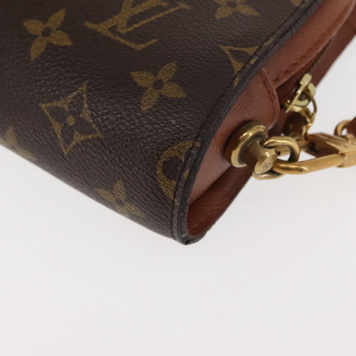 LOUIS VUITTON Monogram Orsay Clutch Bag M51790 LV Auth 147167
