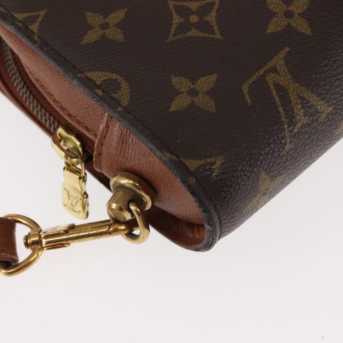 LOUIS VUITTON Monogram Orsay Clutch Bag M51790 LV Auth 147167
