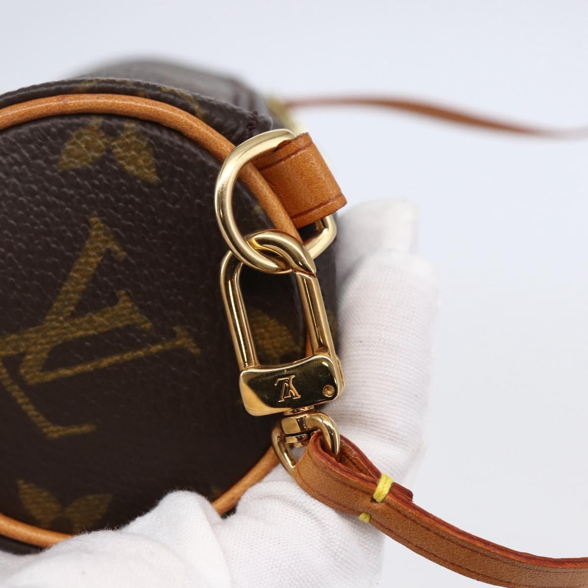 LOUIS VUITTON Monogram Papillon Pouch LV Auth 147171