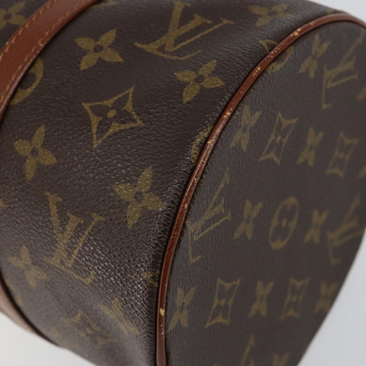LOUIS VUITTON Monogram Papillon 30 Hand Bag M51385 LV Auth 147173