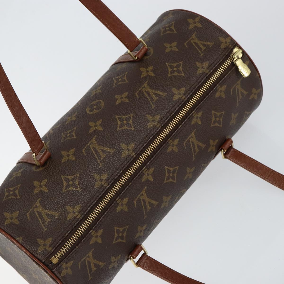 LOUIS VUITTON Monogram Papillon 30 Hand Bag M51385 LV Auth 147173