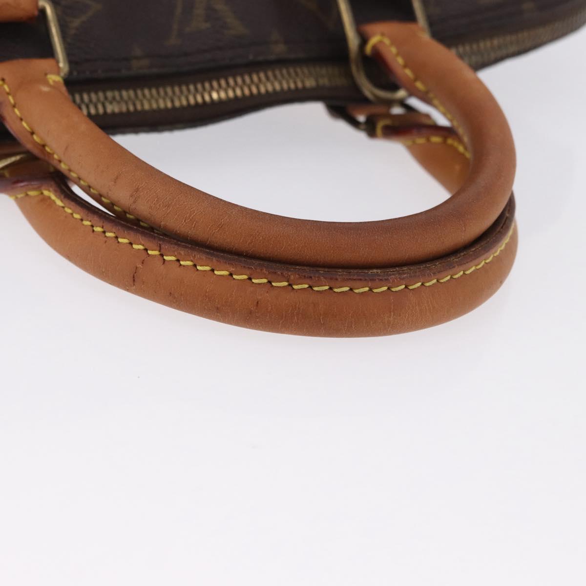 LOUIS VUITTON Monogram Alma Hand Bag M51130 LV Auth 147176