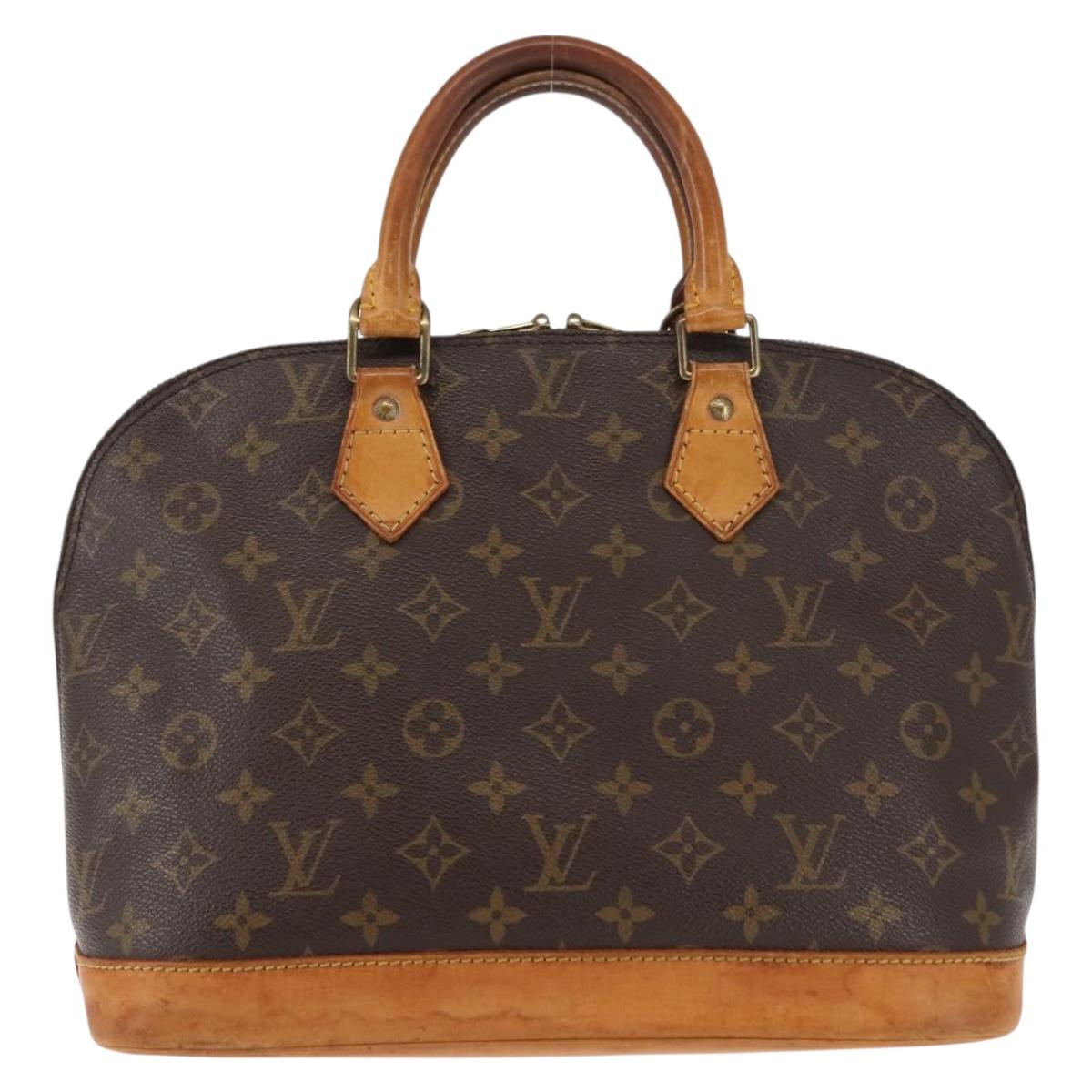 LOUIS VUITTON Monogram Alma Hand Bag M51130 LV Auth 147176