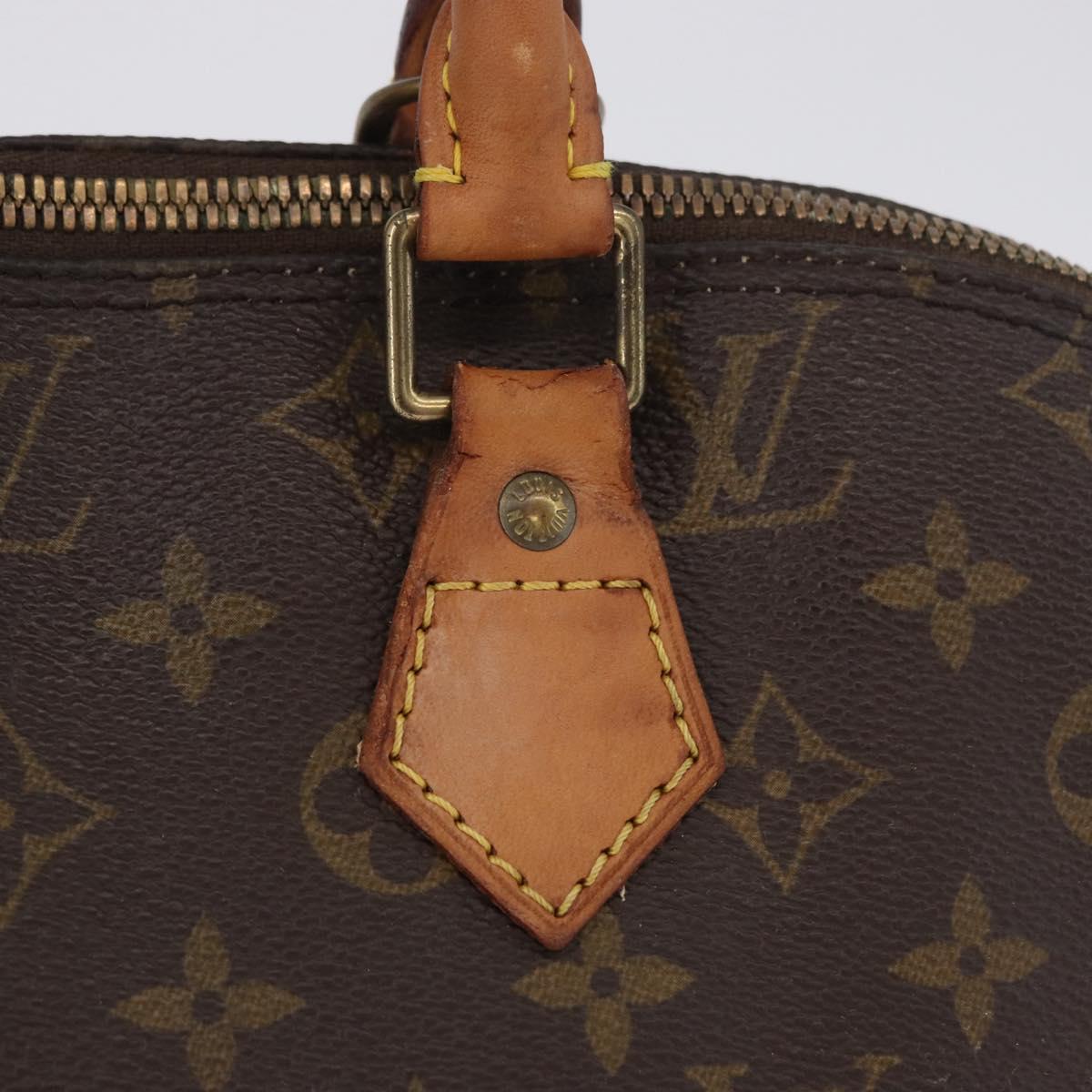LOUIS VUITTON Monogram Alma Hand Bag M51130 LV Auth 147176