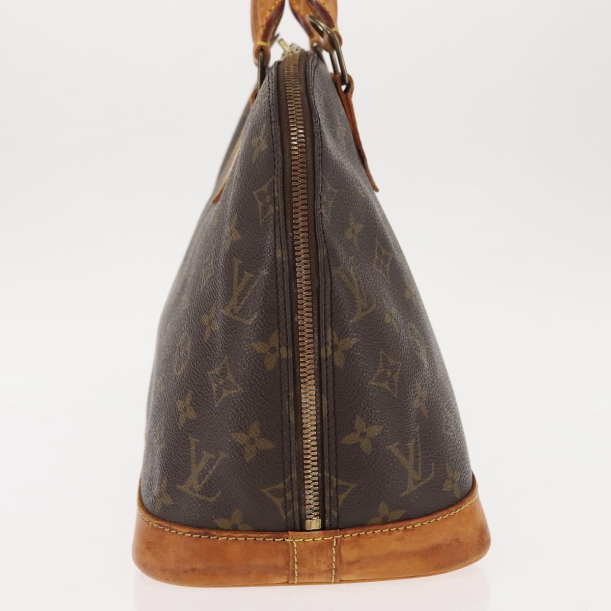 LOUIS VUITTON Monogram Alma Hand Bag M51130 LV Auth 147176