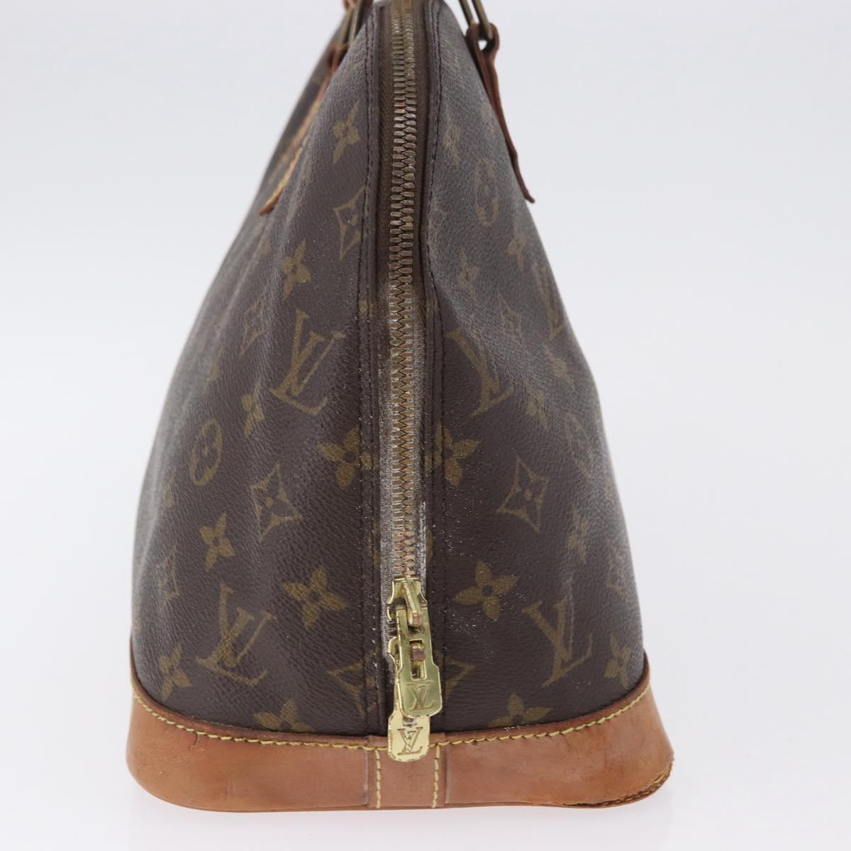 LOUIS VUITTON Monogram Alma Hand Bag M51130 LV Auth 147176