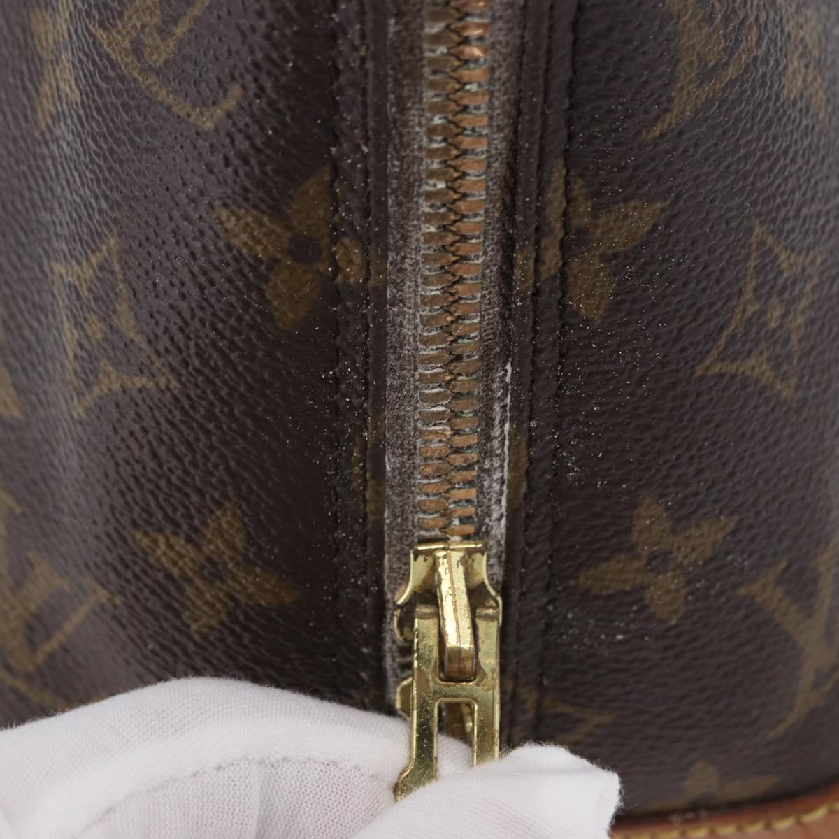 LOUIS VUITTON Monogram Alma Hand Bag M51130 LV Auth 147176
