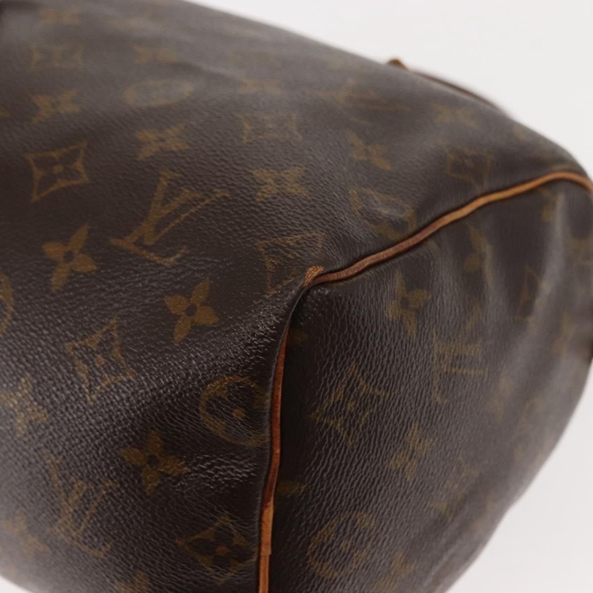 LOUIS VUITTON Monogram Speedy 25 Hand Bag M41528 LV Auth 147177