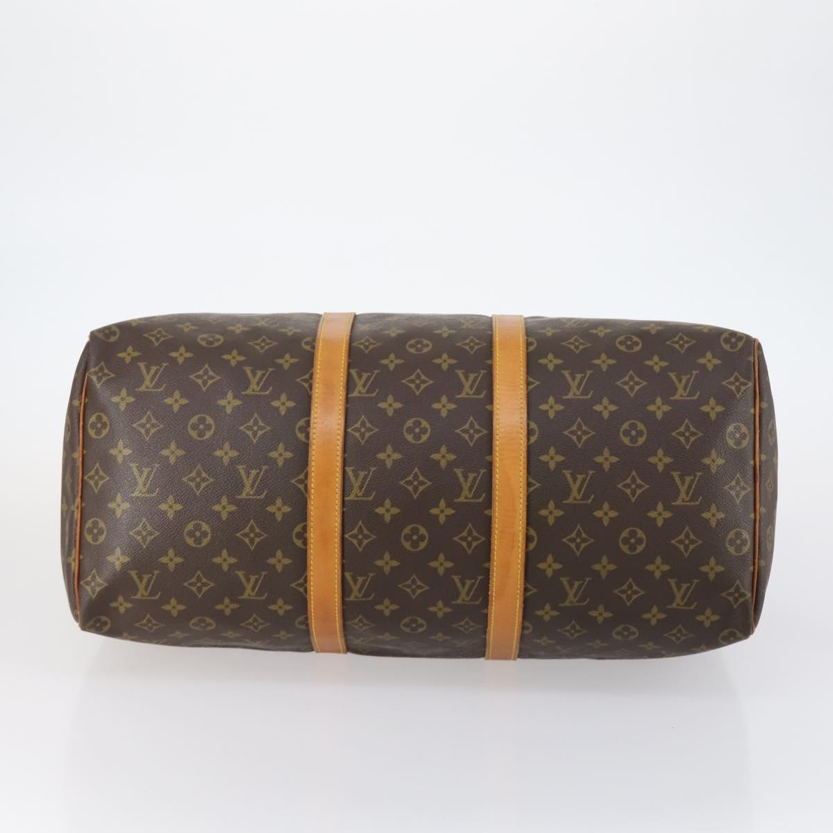 LOUIS VUITTON Monogram Keepall 50 Boston Bag M41426 LV Auth 147180