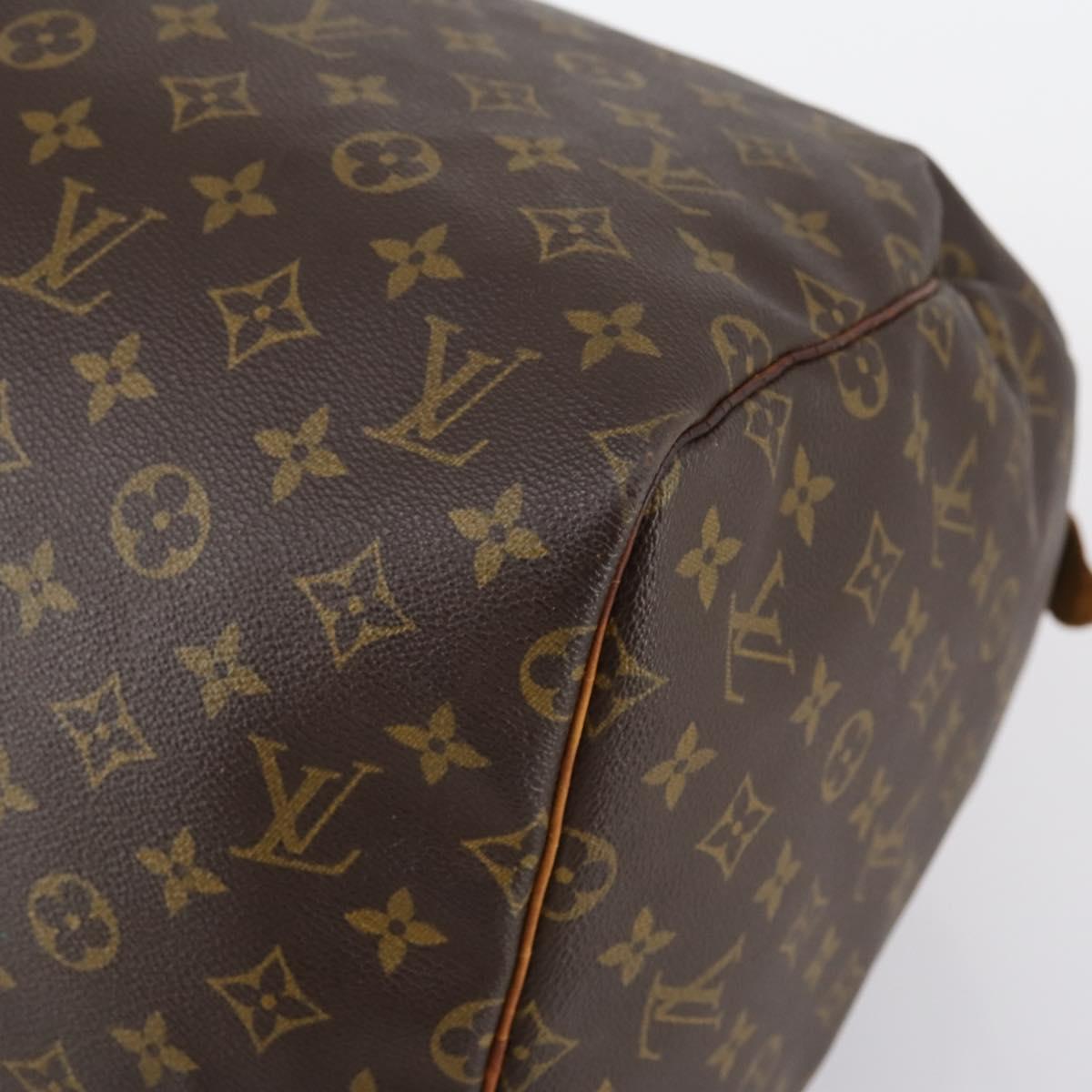 LOUIS VUITTON Monogram Keepall 55 Boston Bag M41424 LV Auth 147182
