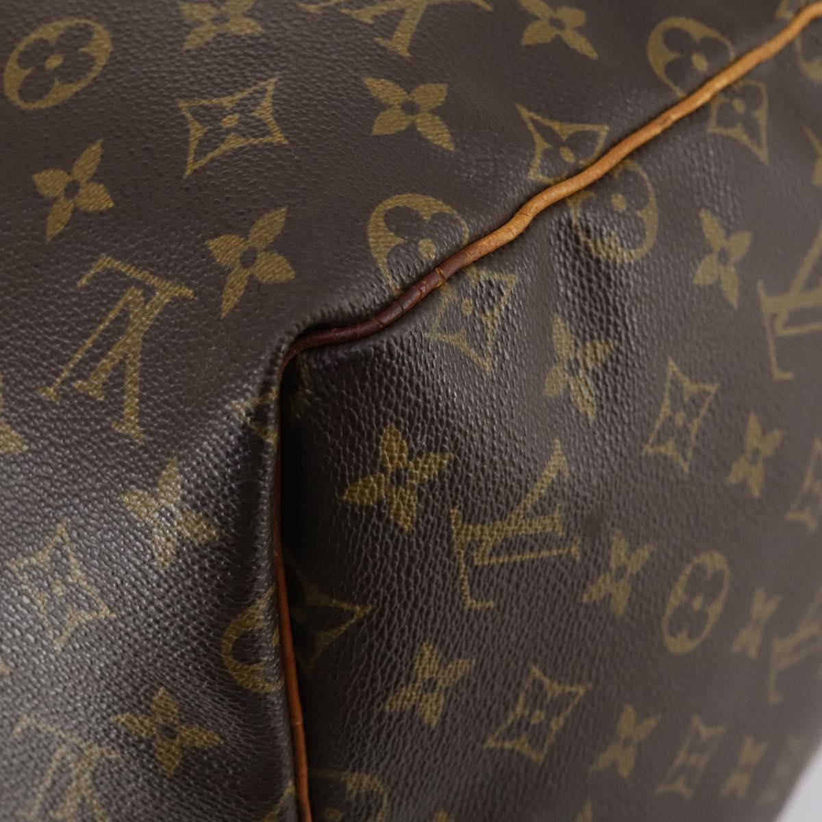 LOUIS VUITTON Monogram Keepall 55 Boston Bag M41424 LV Auth 147182