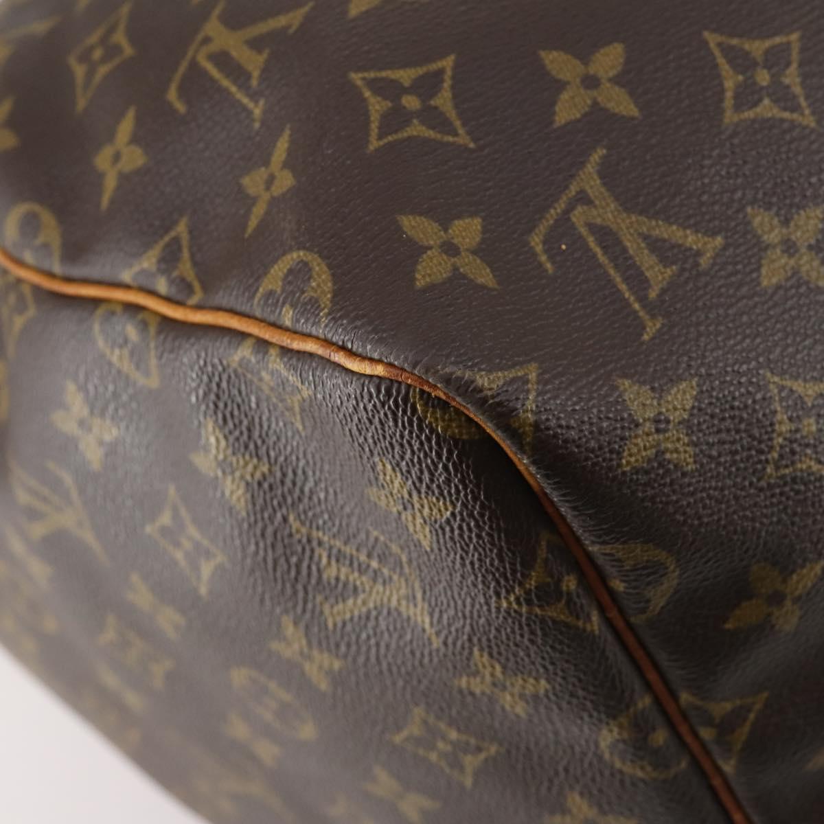 LOUIS VUITTON Monogram Keepall 55 Boston Bag M41424 LV Auth 147182