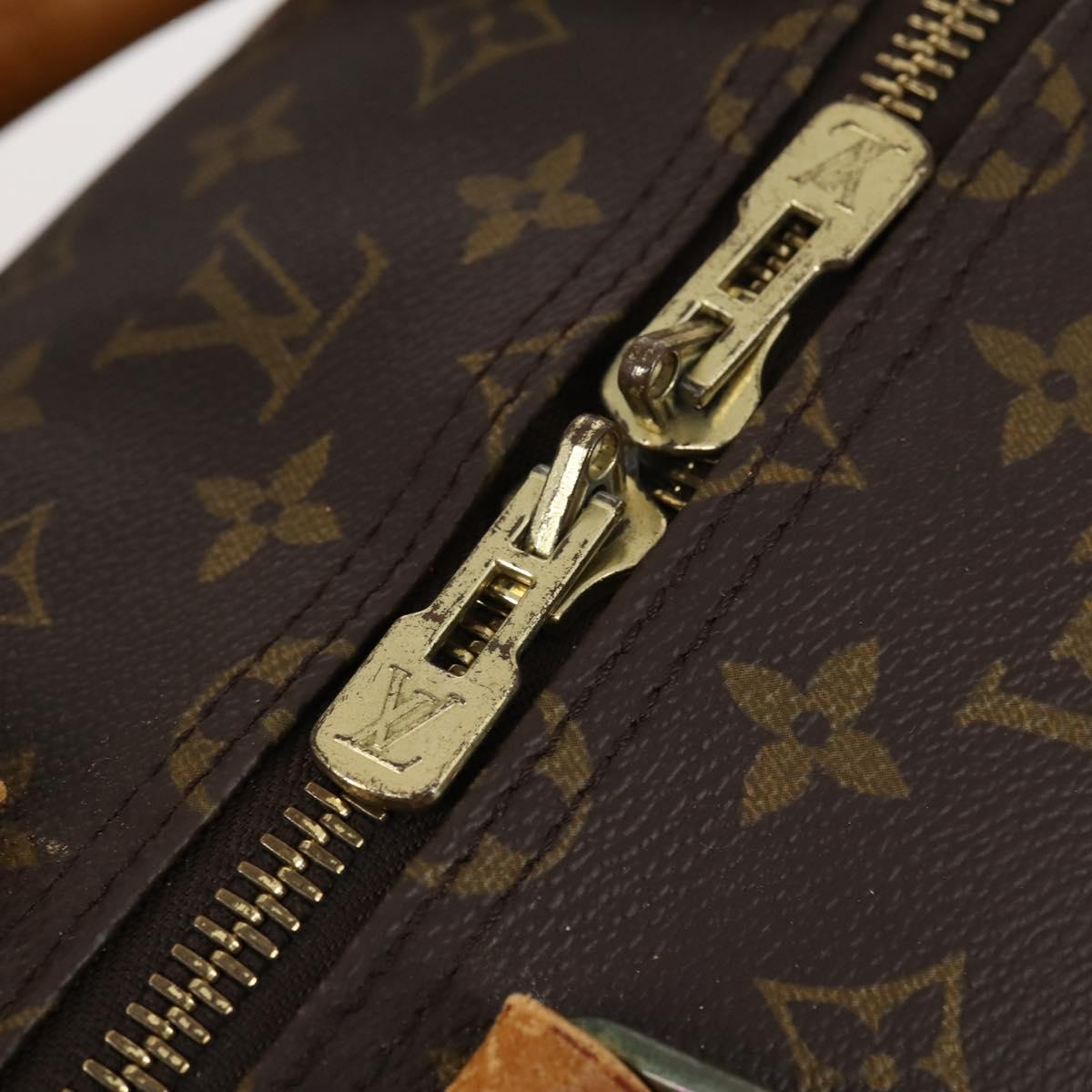 LOUIS VUITTON Monogram Keepall 55 Boston Bag M41424 LV Auth 147182