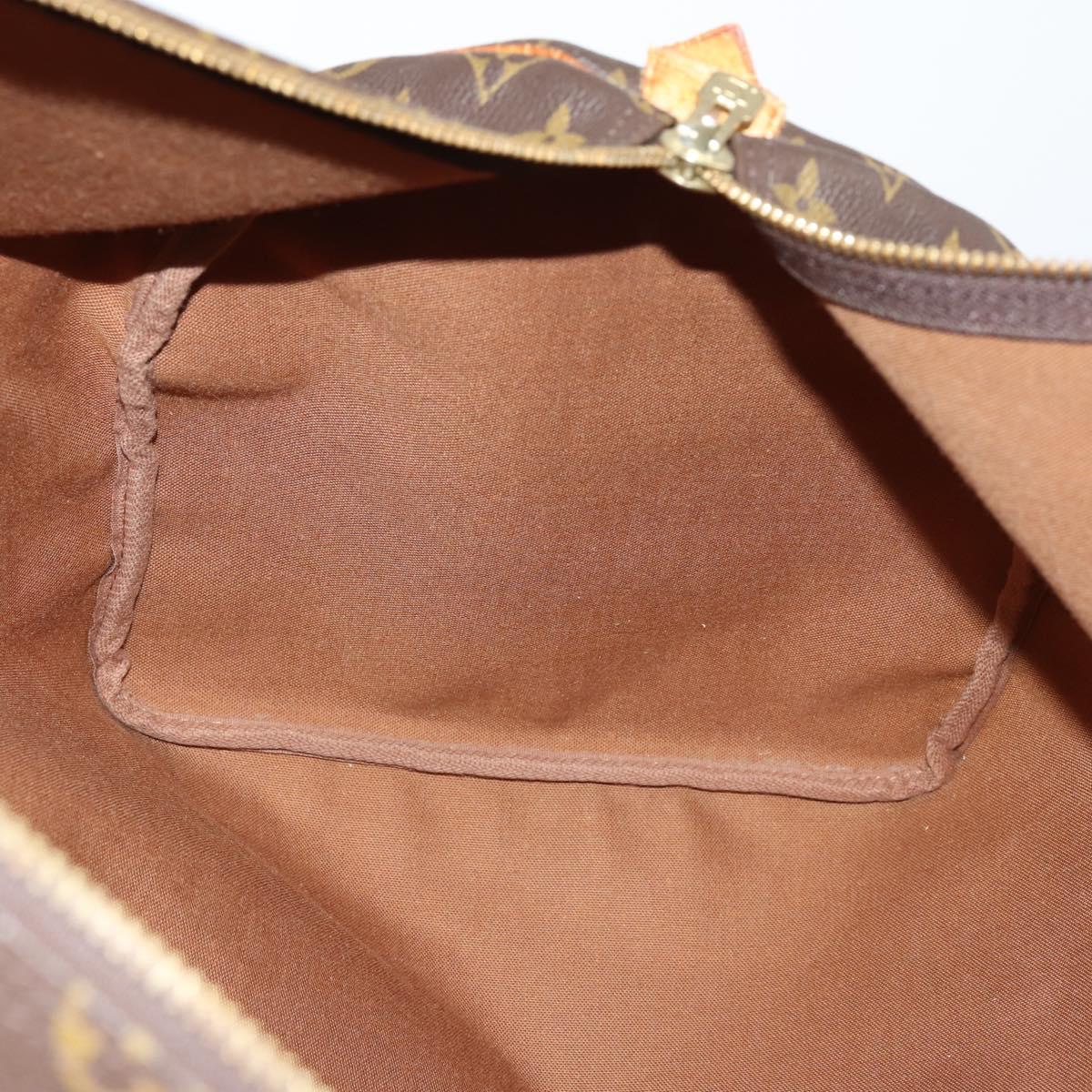 LOUIS VUITTON Monogram Keepall 55 Boston Bag M41424 LV Auth 147182