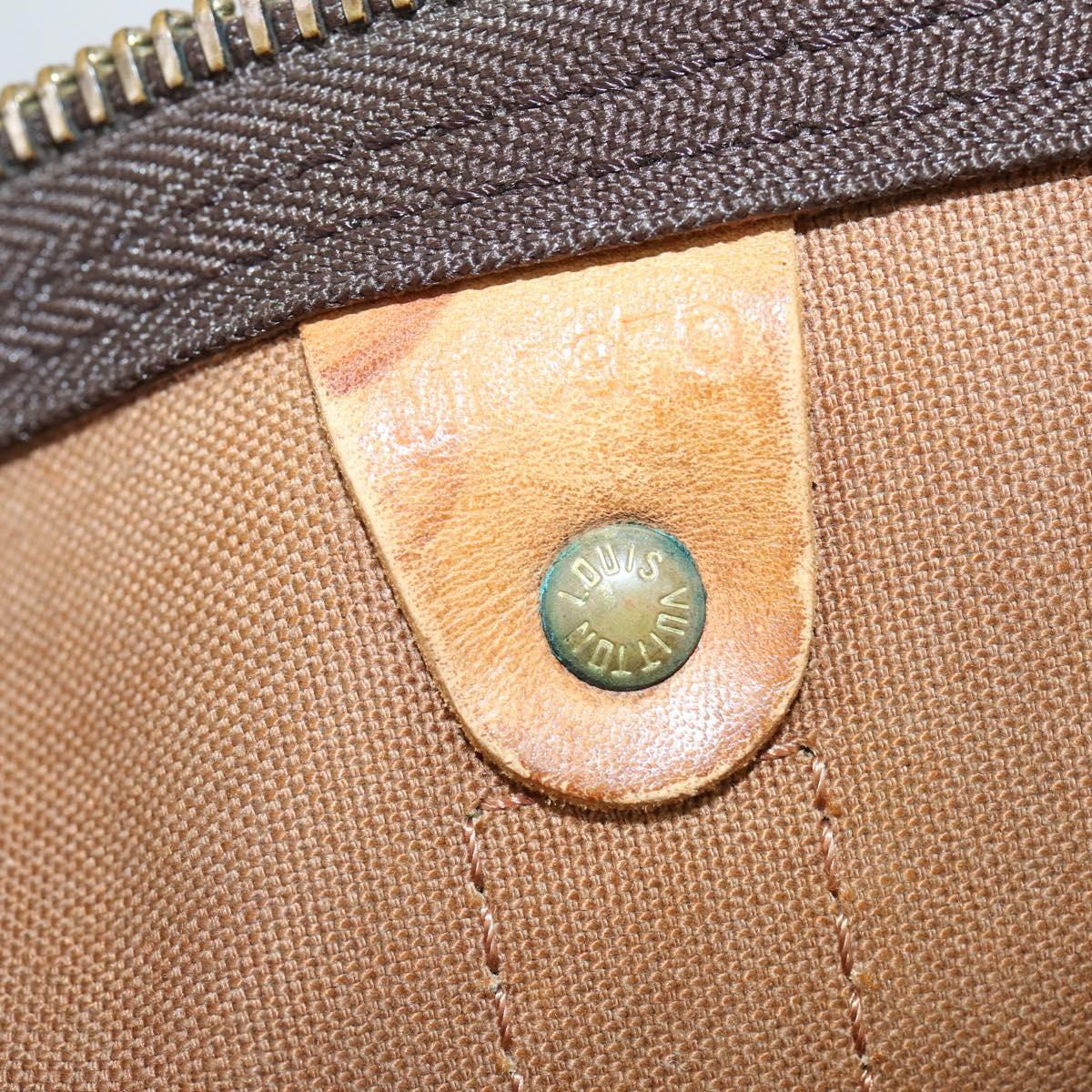 LOUIS VUITTON Monogram Keepall 60 Boston Bag M41422 LV Auth 147183