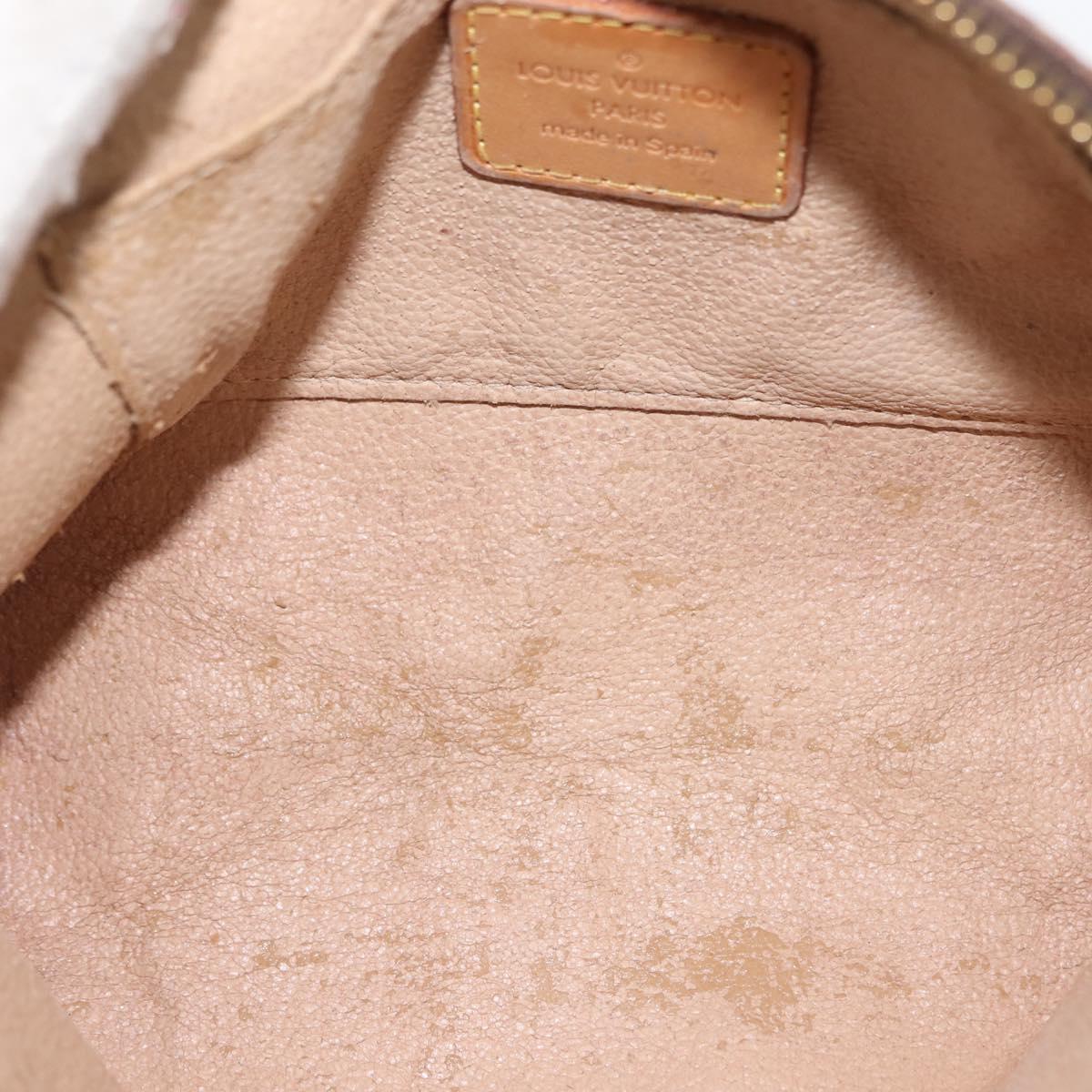 LOUIS VUITTON Monogram Pochette Cosmetic PM Pouch M43998 LV Auth 147185