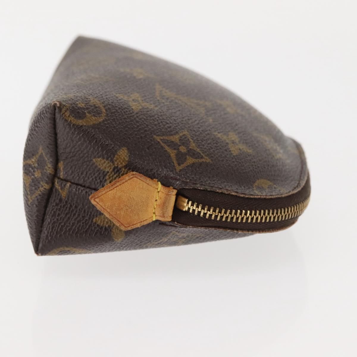 LOUIS VUITTON Monogram Pochette Cosmetic PM Pouch M43998 LV Auth 147185