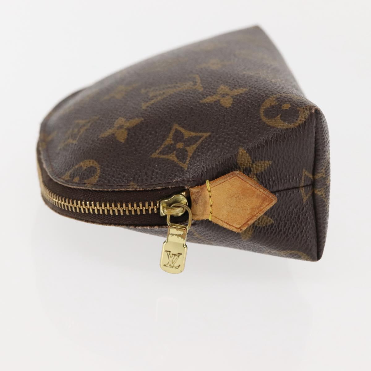 LOUIS VUITTON Monogram Pochette Cosmetic PM Pouch M43998 LV Auth 147185
